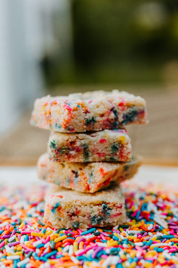 Rainbow Funfetti Shortbread - Image 2