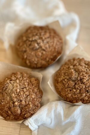 Apple Cinnamon Streusel Muffin