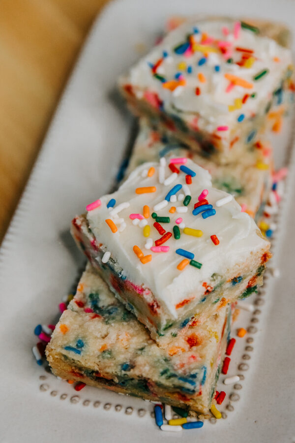 Birthday Cake Shortbread