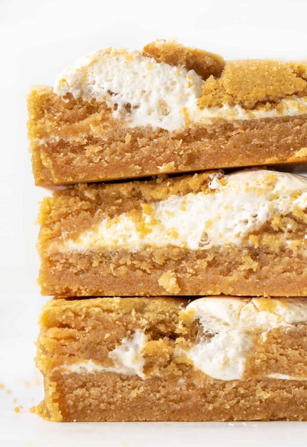 Fluffernutter Cookie Bars