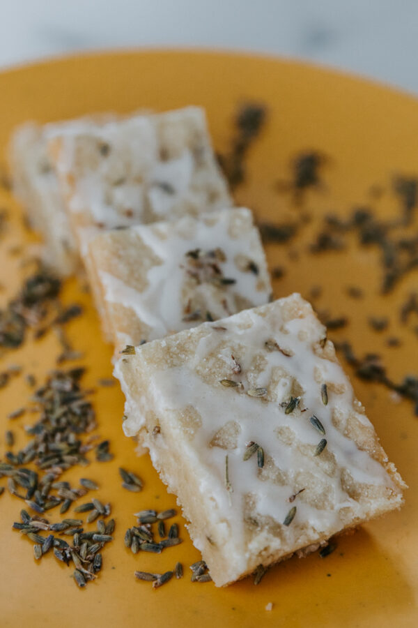 Lemon Lavender Shortbread