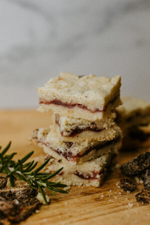 Rosemary Fig Shortbread